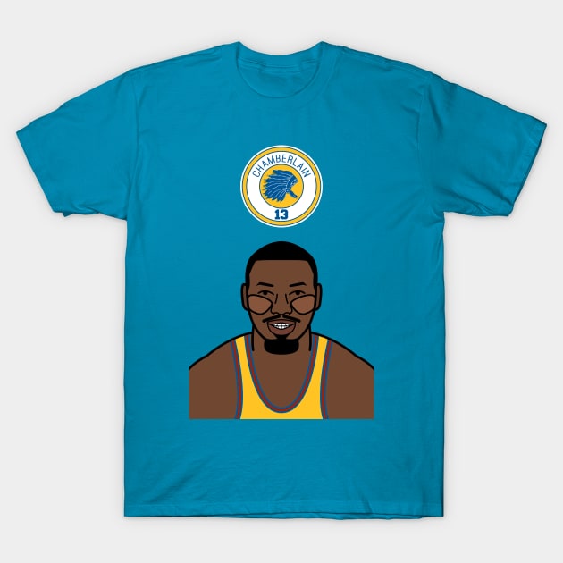 Wilt Chamberlain (Warriors) T-Shirt by whereismyhomephoto